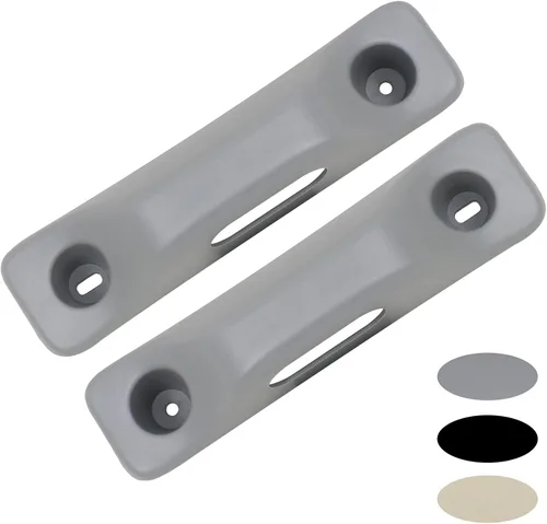 Vista 10 de TQPONLY Headliner - Cubierta superior izquierda para puerta lateral del conductor (gris) compatible con Ford F150 Lincoln Mark LT 2004-2008