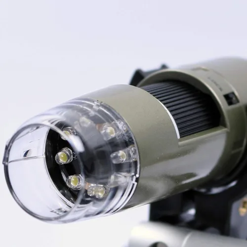 Vista 9 de Dino-Lite Microscopio digital USB AM4113TL-M40-1.3MP, aumento óptico 10x - 40x, medición, larga distancia de trabajo, software de Windows/Mac