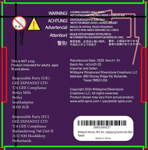 Vista 2 de Wildspire Heroes, NPC Animal Companions & Troll King for DND Miniatures Bulk 28mm-32mm Unpainted Paintable Dungeons and Dragons Minis Pathfinder