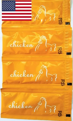 Vista 5 de JMA Shop Savory Choice - Concentrado de caldo de pollo reducido en sodio de 360 mg, 16 paquetes (0.34 oz cada uno)