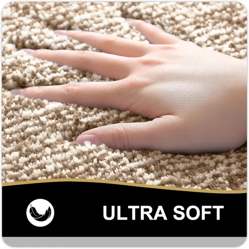 Vista 129 de OLANLY Alfombras de baño 30x20, tapete de baño de microfibra extra suave y absorbente, antideslizante, lavable a máquina, secado rápido, alfombra