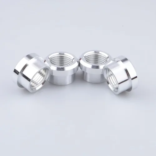 Vista 9 de AC PERFORMANCE Aluminio 1/8 NPT Hembra Soldadura en Tapón, 1/8" NPT Conexión Soldable para Tanque de Combustible, Paquete de 2