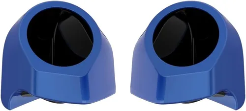 Vista 243 de Advanblack Alpine Green Tour Pack - Paquete de altavoces de 6.5 pulgadas, carcasa de audio trasera, color a juego, ajuste Harley King Tour Pack