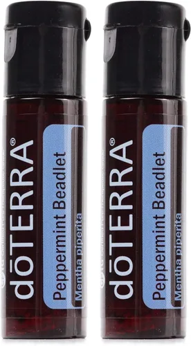 doTERRA Perlas de aceite esencial de menta 125 unidades (paquete de 2)