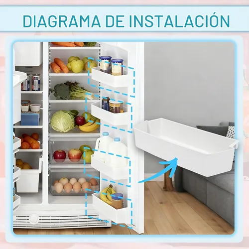 Vista 3 de Kojem 2187172 WP2187172 - Estante para puerta de refrigerador compatible con la mayoría 1 pieza