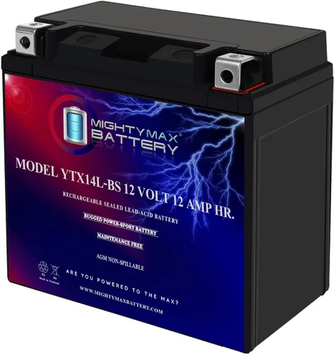 Vista 19 de Mighty Max Battery YTX30L-BS -12 voltios 30 AH, 385 CCA, recargable sin mantenimiento SLA AGM batería de motocicleta serie alta tasa