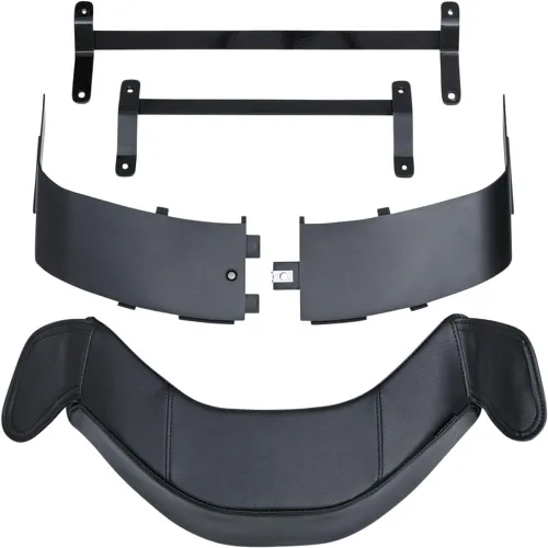 Kuryakyn 6767 Accesorio para maletero/estante de almacenamiento para maletín de motocicleta: Kit de reubicación con almohadilla de relleno para