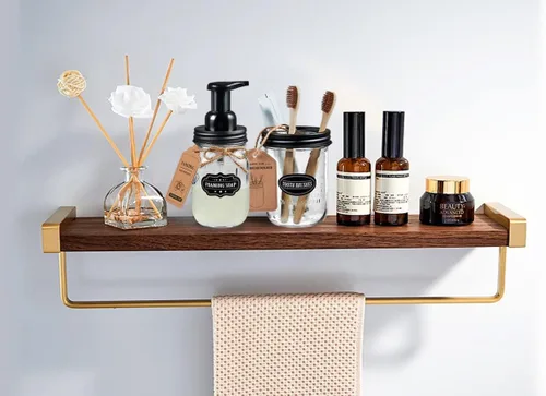 Vista 7 de Mason Jar - Soporte para cepillos de dientes, color negro, con tarro Mason de 16 onzas, tapa de acero inoxidable 304 prémium a prueba de óxido