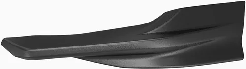 Vista 9 de ECOTRIC Alerón de labio de parachoques delantero compatible con Honda Civic 2DR Coupe HFP Style 2014-2015, 2 unidades, pintado negro