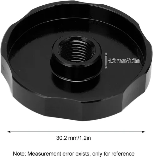 Vista 6 de Cubierta de válvula de gas de aire de horquilla de suspensión, tapas de suspensión de bicicleta de montaña de aleación de aluminio, cubierta