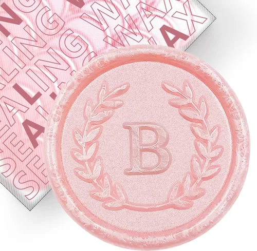 Vista 8 de 50 piezas de calcomanías adhesivas de sello de cera doradas con letras C, hechas a mano, no necesitan sello, calcomanías de cera para rasgar y usar