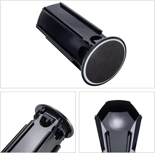 Vista 4 de Rice rat Soporte de almacenamiento para cápsulas de café Nespresso Vertuo para 30 cápsulas con giros silenciosos de 360 grados, soporte