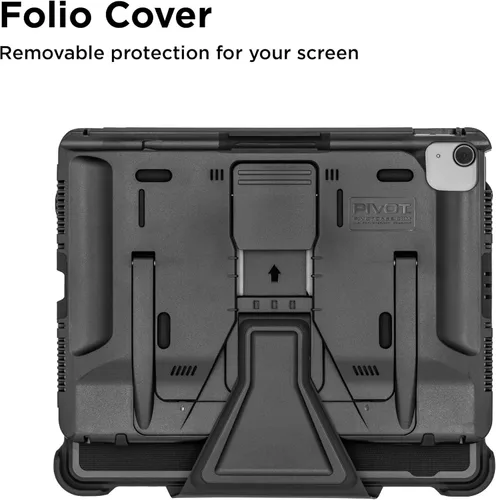 Vista 5 de PIVOT A20A Atlas - Funda resistente para iPad, grado militar, compatible con iPad Air de 11 pulgadas (M2, M3, M4), Air (4ª a 5ª generación), Pro 11