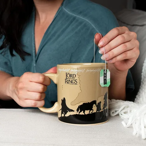 Vista 6 de Silver Buffalo Taza de cerámica The Lord of the Rings Capacidad para 20 onzas