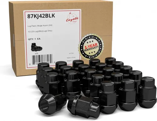 Vista 18 de Wheel Accessories Parts 23 tuercas hexagonales dobles cromadas de 1/2 a 20 hilos de 1.378 in y 1.38 pulgadas de largo, llave hexagonal doble cromada