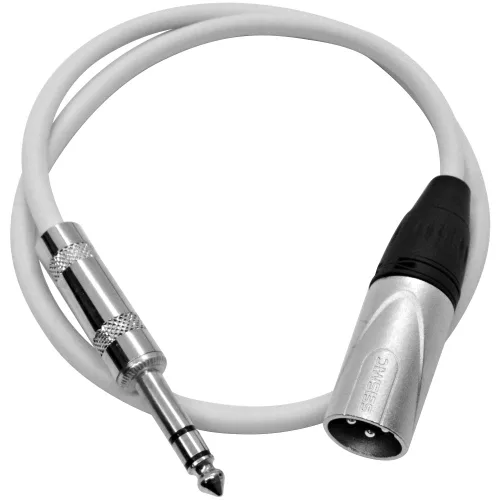 Vista 11 de Seismic Audio - SATRXL-M2 - Cable de conexión XLR negro de 2 pies macho a 1/4" TRS