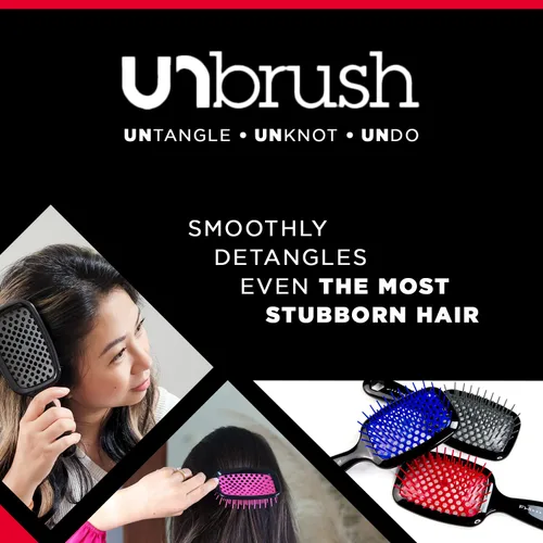 Vista 2 de FHI HEAT UNbrush Wet & Dry Vented Detangling Hair Brush
