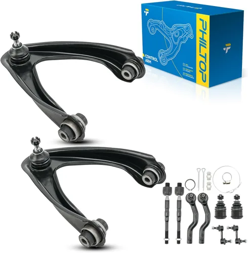 Vista 74 de PHILTOP Kit de suspensión delantera brazo de control inferior con rótula y barra estabilizadora, enlace final compatible con Chevrolet Captiva