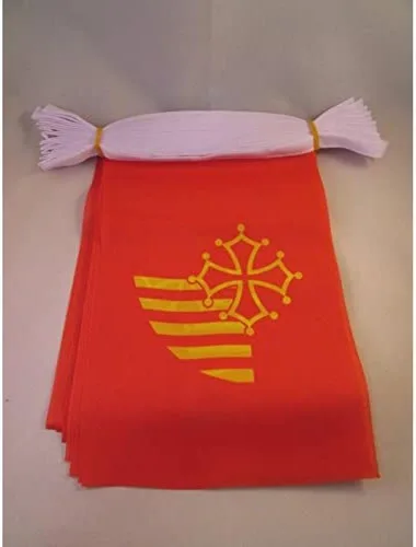 Vista 109 de Guatemala 19.7 ft BUNTING Flag 20 banderas 9'' x 6'' - Banderas de cuerda guatemalteca 5.9 x 8.3 in - AZ FLAG