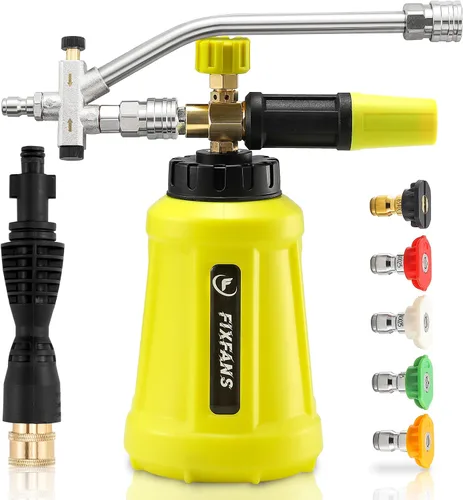 Vista 11 de Cañón de espuma FIXFANS, compatible con hidrolavadora Portland Husky Ryobi