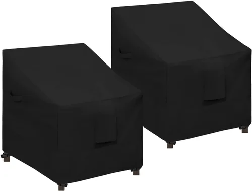 Vista 10 de Easy-Going Funda para Silla de Respaldo Alto para Exteriores Resistente a Rayos UV Funda para Silla de Patio Impermeable Funda para Muebles
