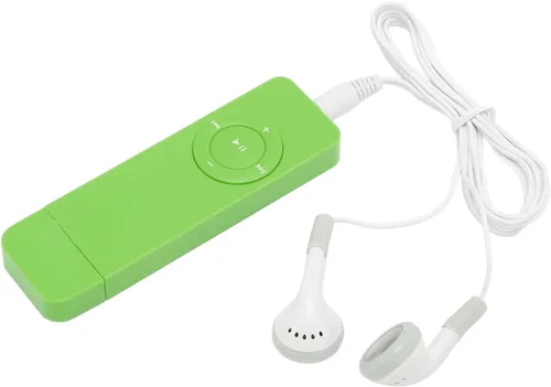 Reproductor de MP3 Soporte de sonido sin pérdida de hasta 64 GB, mini reproductor de música de larga duración de batería, reproductor de música