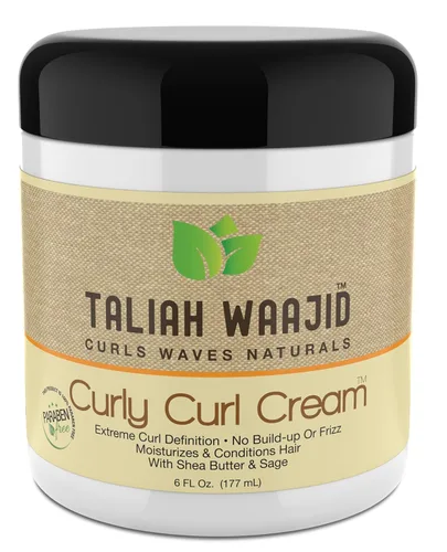 Vista 5 de Crema para rizos, ondas y rizado natural, 6 onzas de Taliah Waajid, paquete de de 1