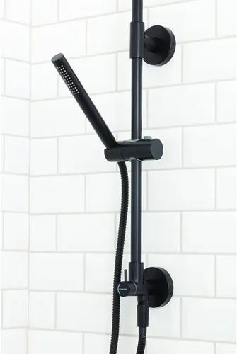 Vista 2 de Speakman CPT-1001-MB Neo - Válvula de ducha para control de temperatura y elegante decoración de baño moderna, color negro mate