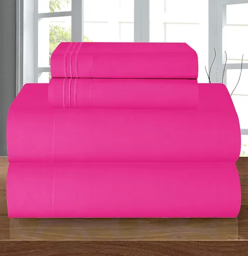 Vista 36 de Elegant Comfort - Juego de sábanas de microfibra de 1500 hilos de calidad hotelera prémium de 4 piezas - Resistente a arrugas, sábana bajera