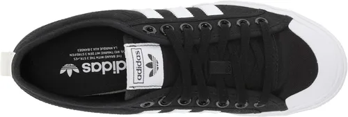 Vista 5 de adidas Originals Nizza - Tenis de plataforma para mujer, Blanco