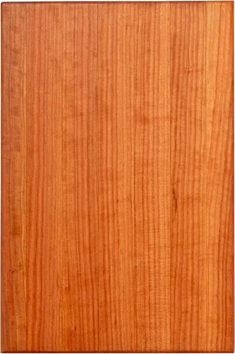 John Boos R-Board Series Tabla de cortar rectangular de madera de cerezo de 18 x 12 pulgadas, 1.5 pulgadas de grosor, bloque de carnicero reversible