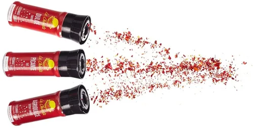 Vista 2 de La Chinata Copos de pimentón ahumado agridulces en molinillo sin gluten