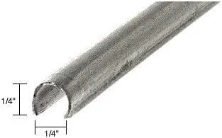 Vista 5 de CRL 6701A6 - Cubierta de acero inoxidable para umbral de puerta de patio, 72 pulgadas de longitud