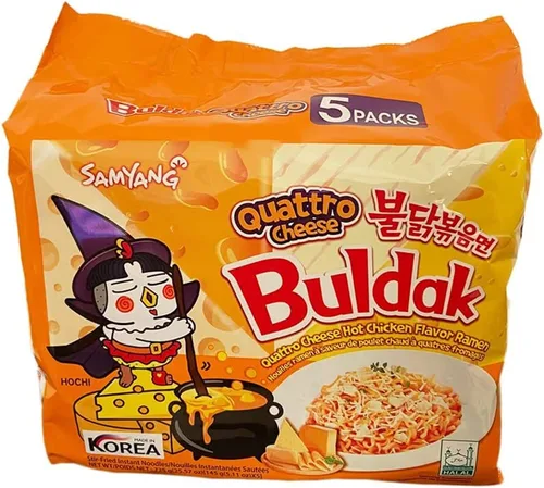 Vista 34 de Samyang Ramen / Fideos asados con pollo picante 140g - Paquete de 2