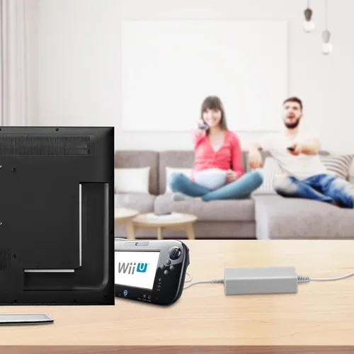 Vista 7 de Wii U Gamepad Charger, WII-U Gamepad AC Adapter Cable de carga para Nintendo Wii U Gamepad Controller