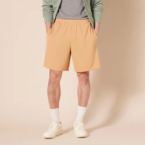 Vista 3 de Tienda Essentials - Pantalones cortos de corte suelto con tecnología de rendimiento para hombre