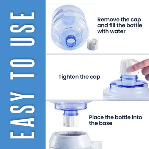 Vista 7 de Zento Deals Alimentador automático autodispensable para mascotas, recipiente de almacenamiento para reponer alimentos de calidad premium, gravedad