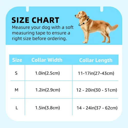 Vista 6 de Collar de perro personalizado con nombre y número de teléfono, hebilla duradera, acolchado de neopreno suave ultra ancho, collar reflectante