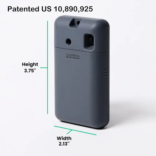 Vista 2 de LogicBlue Technology LevelMateMAX - Sistema de nivelación inalámbrico para caravanas, nivelador Bluetooth para campistas, accesorio imprescindible