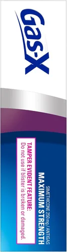 Vista 13 de Gas-X Cápsulas blandas de alivio de gases de máxima resistencia con simeticona, 250 mg - 30