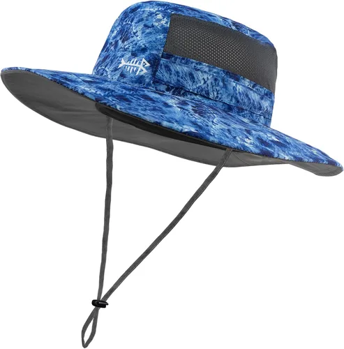 Vista 35 de BASSDASH Sombrero de pesca solar UPF 50+ resistente al agua con solapa desmontable para el cuello