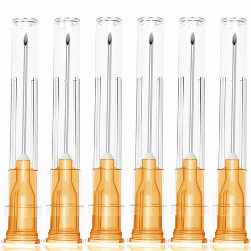 Vista 11 de Paquete de 100 herramientas de laboratorio dispensadoras de acero inoxidable de 16Ga 1 1/4 pulgadas, accesorios para laboratorios científicos