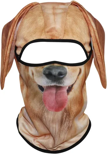 WTACTFUL - Pasamontañas 3D para festivales de música Raves esquí Halloween actividades al aire libre