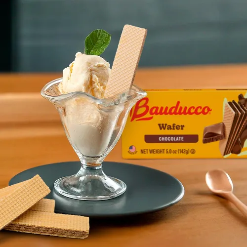 Vista 8 de Bauducco Galletas de Chocolate - Obleas Crujientes con 3 Capas Deliciosas, Indulgentes y Lujosas de Crema con Sabor a Chocolate - Dulce y Sabroso