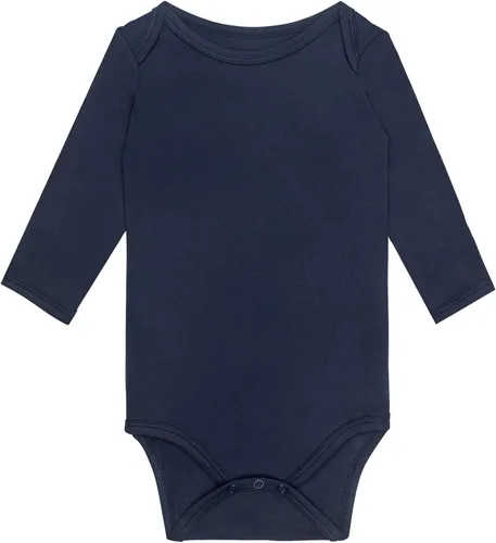 Body de bebé con puños de manopla, body de bambú, pijama de manga larga para niño y niña