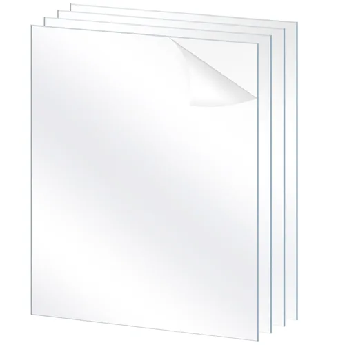 Lyeasw Hojas acrílicas de plexiglás de 11 x 14 pulgadas para marco de fotos, reemplazo de vidrio, proyectos de manualidades, exhibición de