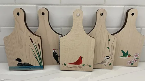 Vista 5 de Tabla de cortar de 13 pulgadas, conversiones de cocina, fabricada en Estados Unidos