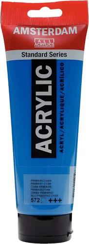 Vista 137 de Amsterdam Serie Estándar Tubo de Pintura Acrílica 120ml Azo Naranja 276 (17092762)