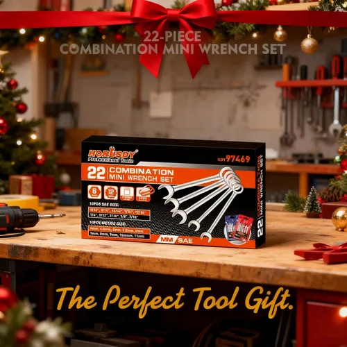 Vista 2 de HORUSDY Juego de 20 llaves pequeñas, juego de llaves pequeñas, juego de llaves combinadas métricas y SAE