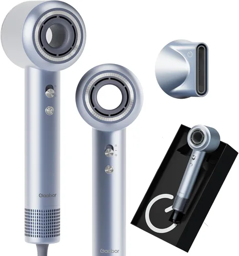 Secador de pelo iónico de alta velocidad, secado rápido de 130,000 rpm, para hombres y mujeres, potente flujo de aire de 210.0 ft/s para una rutina